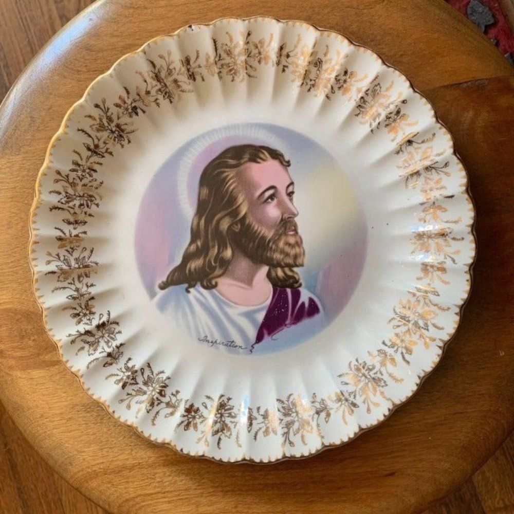 Vintage‎ Sander’s Mfg Co  Jesus plate